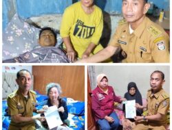 Lurah Maradekaya Utara Turun Langsung Serahkan Undangan BLT Kesra Tahap II kepada Warga Lansia dan Sakit