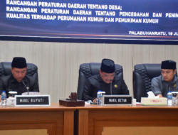 DPRD Kab,Sukabumi Gelar Paripurna, Bupati Realisasi Pendapatan Mencapai 99,23% dari Target