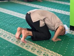 Warga Binaan Lapas Narkotika Karang Intan Rutin Salat Dhuha sebagai Bagian Pembinaan Kepribadian