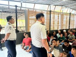 Ka. KPLP Karang Intan Ingatkan Warga Binaan Patuhi Tata Tertib dan Jaga Keamanan Lapas