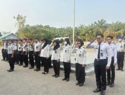Pimpin Apel Pagi, Kalapas Karang Intan Tekankan Integritas dan Tanggung Jawab Petugas