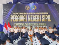 Lapas Narkotika Karang Intan Tambah Delapan PNS, Yugo Indra Wicaksi Tekankan Integritas dan Disiplin