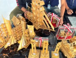 Galeri Pemasyarakatan Lapas Narkotika Karang Intan Pasarkan Produk Karya Warga Binaan