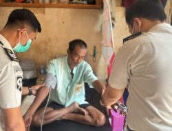 Dokter dan Petugas Kesehatan Lapas Narkotika Karang Intan Sambangi Warga Binaan di Blok Hunian