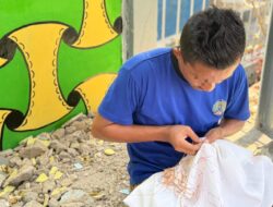 Lapas Narkotika Karang Intan Dorong Warga Binaan Kuasai Keterampilan Membuat Sasirangan