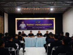 Rapat Pengamanan, Lapas Narkotika Karang Intan Tingkatkan Kesiapan dan Disiplin Petugas