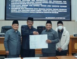 Rapat Paripurna ke-25 DPRD Kabupaten Sukabumi Setujui Raperda APBD 2027 dan Penyempurnaan Perubahan APBD 2026